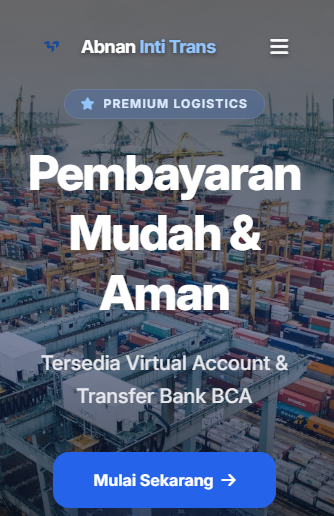 Abnan Inti Trans — Frontend dashboard oleh Mukhammad Syafiqul Amin